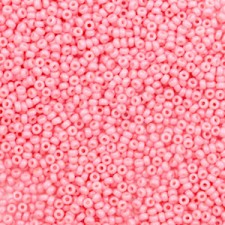 Miyuki rocailles Perlen 15/0 - Duracoat opaque guava pink 15-4465
